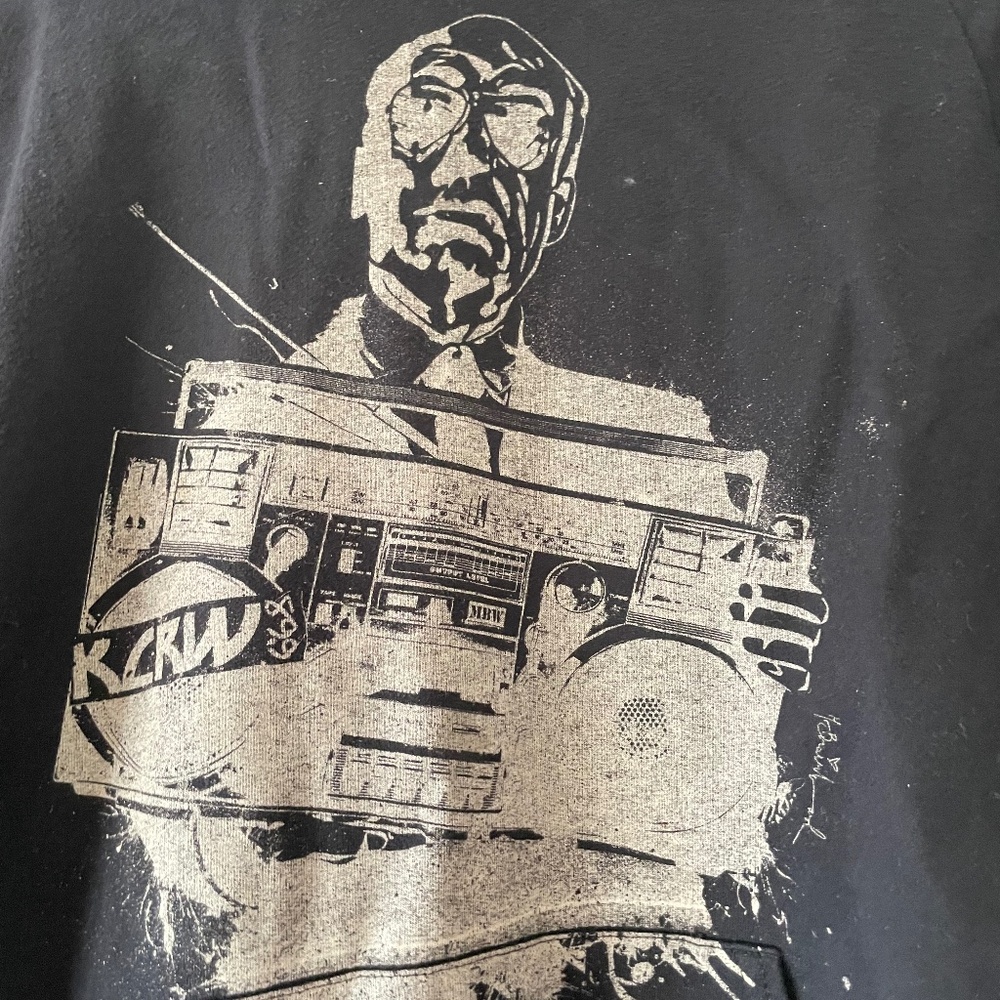 RARE - KCRW - Mr Brainwash Hitchcock Hoodie - Size M